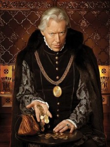 The ambitious and manipulative Thomas Boleyn of The Tudors series