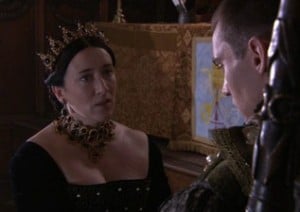 The Legatine Court scene from "The Tudors" series.