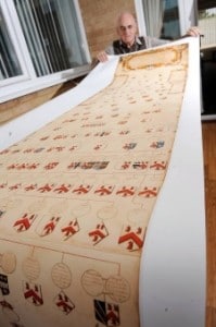 Tilney family scroll