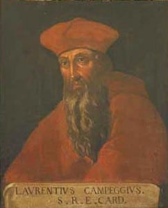 Cardinal Campeggio