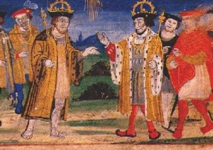 Henry VIII and Francis I manuscript