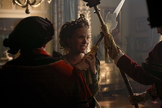 Tamzin Merchant as Catherine Howard in The Tudors