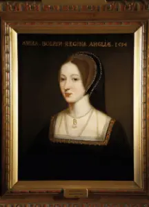 Hever Castle Interior Anne Portrait