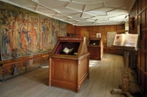 Hever Castle Interior Book of Hours Room