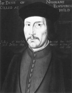 John Howard, 1st Duke of Norfolk, great-grandfather of Anne Boleyn