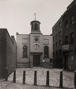 © Margaret Bell Holy Trinity Church in 1913. It had replaced what was left of the original abbey church destroyed by fire in 1796. It was here, eleven feet below ground level, that Anne Mowbray’s coffin was found during demolition in 1964.