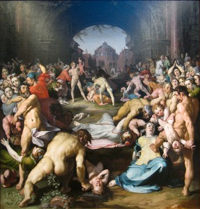 Massacre of the Innocents vy Cornelis van Haarlem 1591