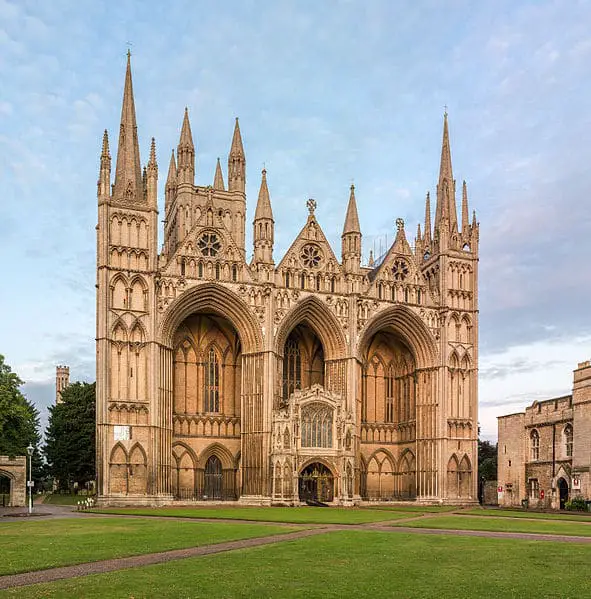 29 January 1536 Burial of Catherine of Aragon at Peterborough Abbey
