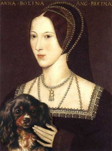 A mock-up of Anne Boleyn and Purkoy