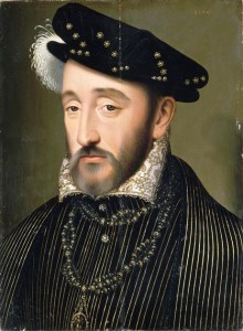 Henry II of France by François Clouet 