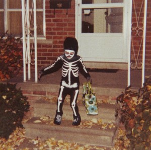 A modern trick or treater