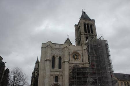 Basilique Saint-Denis, photo by Tim Ridgway