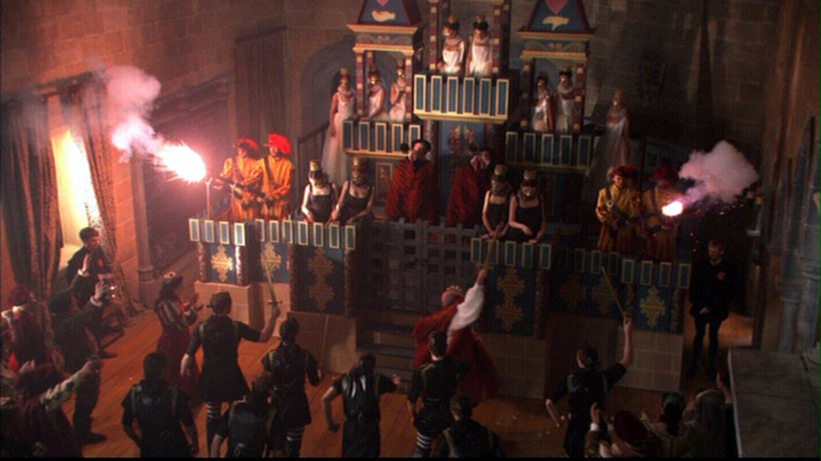 The Chateau Vert pageant in Showtime's "The Tudors"