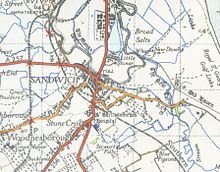 Sandwich_kent_map1945