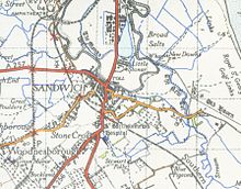 Sandwich_kent_map1945