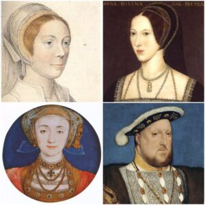 Henry VIII and 3 wives