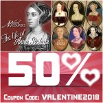 50% off my Anne Boleyn course and other online history courses