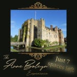 Only 7 spaces left for the Anne Boleyn Experience 2019