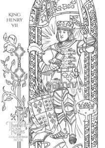 Wars of the Roses Colouring Book