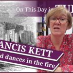 14 December – Francis Kett leaps and dances in the fire, and Elizabeth I’s coronation procession