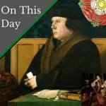 April 30 – Mark Smeaton is arrested, Henry and Anne argue, a lawyer is burnt, and two statesmen die