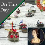 May 29 – A lavish river procession complete with fire-breathing dragon!