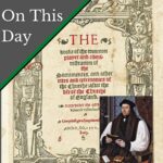 June 9 – Thomas Cranmer’s Book of Common Prayer