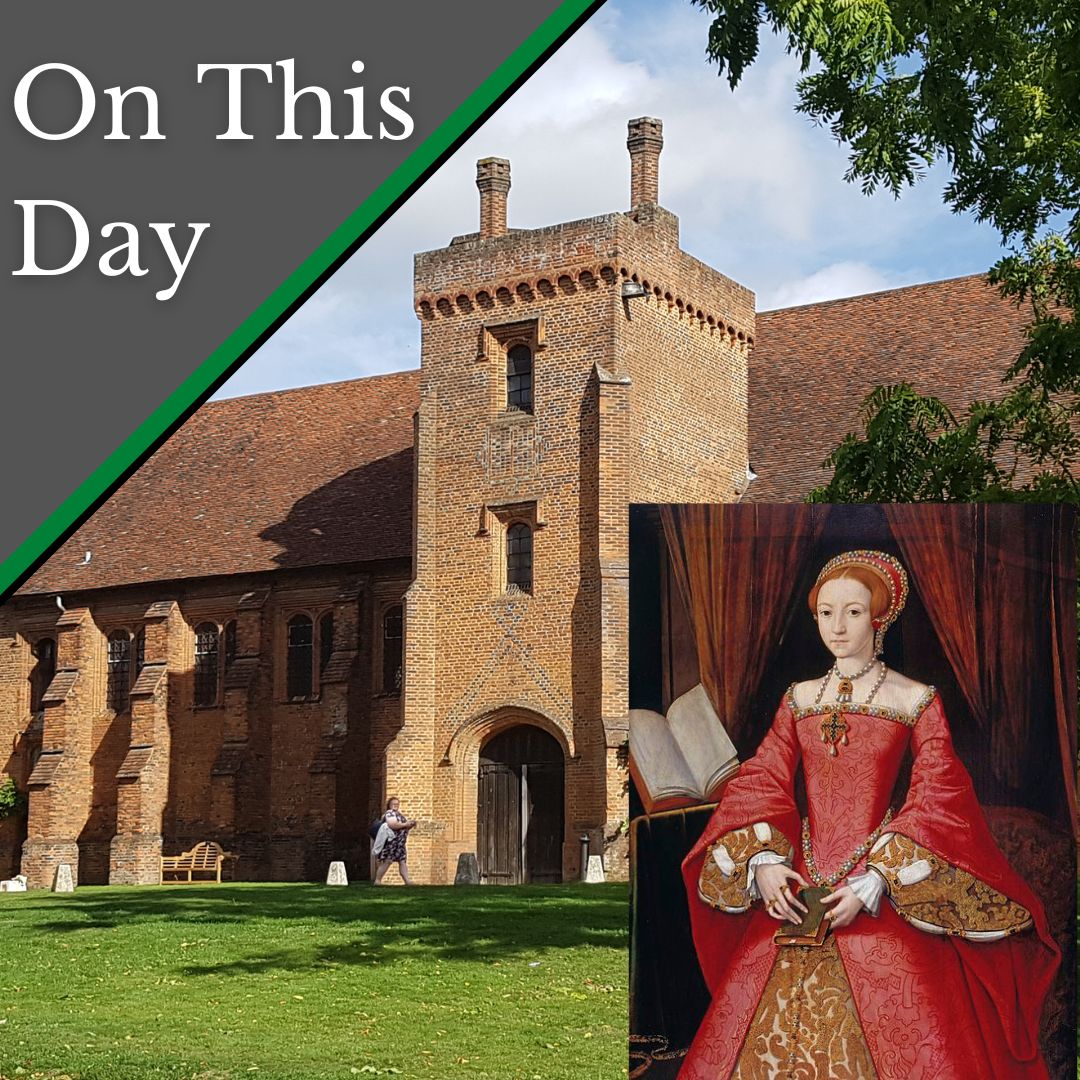 October 18 Anne Boleyn's daughter, Elizabeth, is finally free The