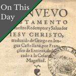 December 30 – Francis Dryander, a scholar supported by Cranmer and the Duchess of Suffolk