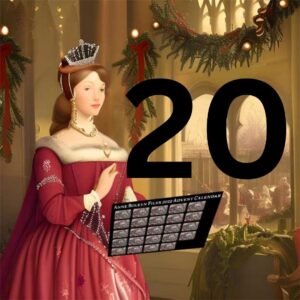 A Christmassy Anne Boleyn and the number 20