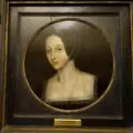 A 17th century roundel portrait of Anne Boleyn housed at Hever Castle