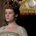 Claire Foy as Anne Boleyn at her coronation in Wolf Hall