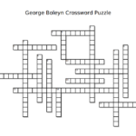 #FridayFun – George Boleyn Crossword Puzzle