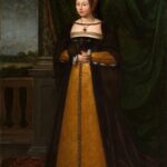 Margaret Tudor with a pet monkey