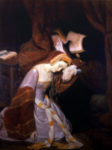 Anne Boleyn in the Tower by Edouard Cibot