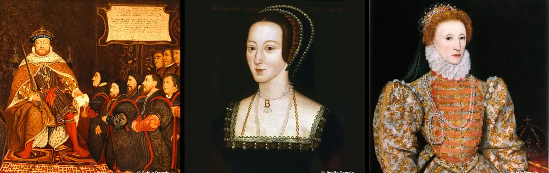 Henry VIII, Anne Boleyn and Elizabeth I