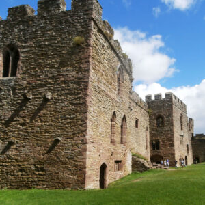 Ludlow Castle, home of the Duke of York, and childhood home to his sons