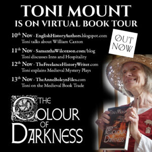 Toni's blog tour programme