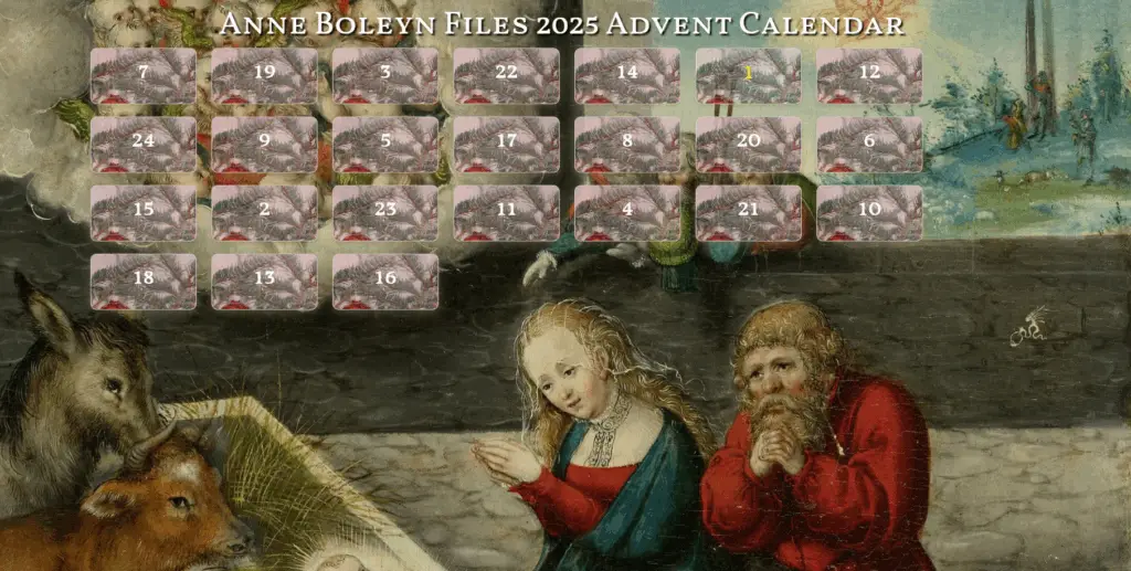 Anne Boleyn Files Advent Calendar